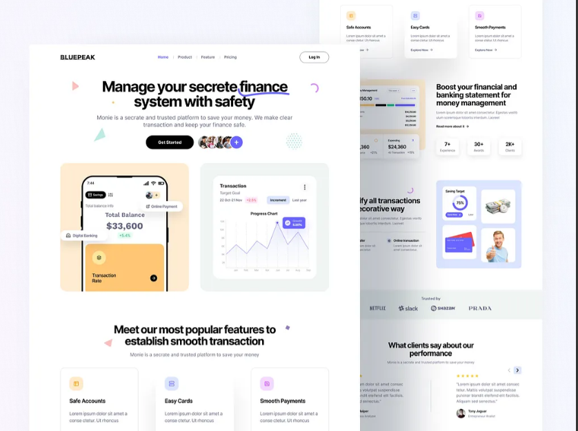Influencer Landing Page